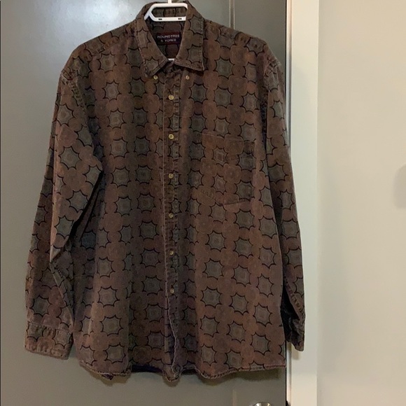 Paisley button down men’s size large - Picture 1 of 7